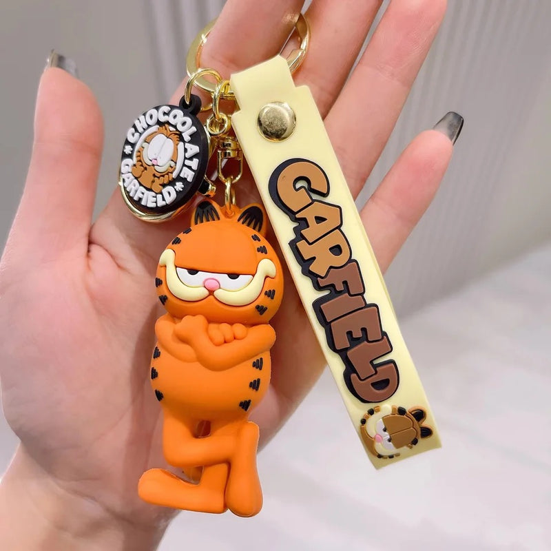 Garfield standing keychain