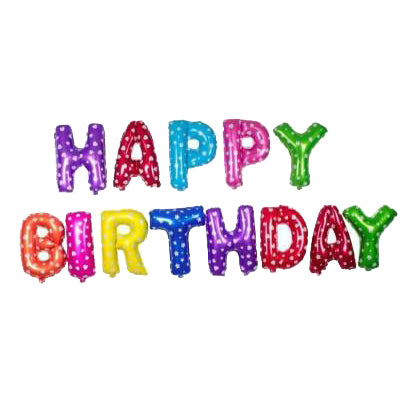 Happy Birthday Foil Balloon