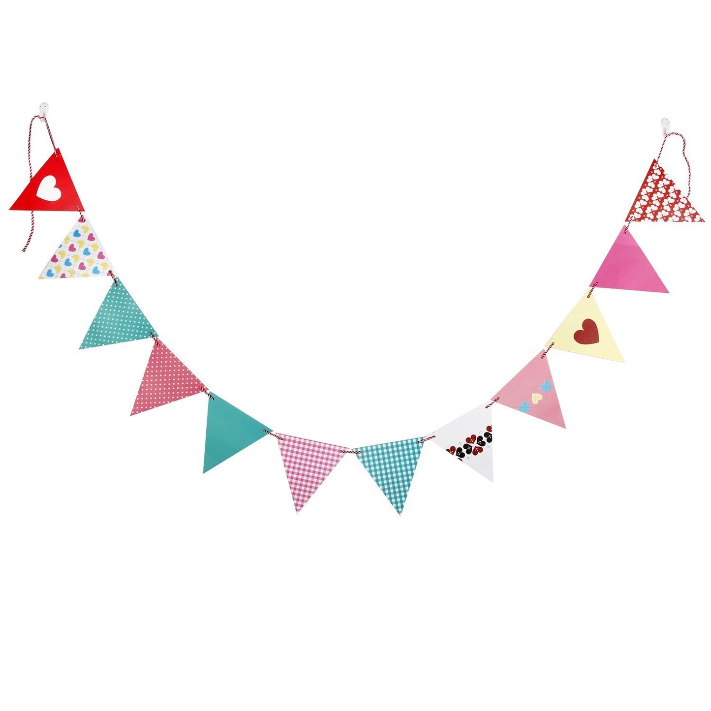Multi-coloured Decoration Flags