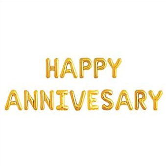 Anniversary Foil Balloon Set