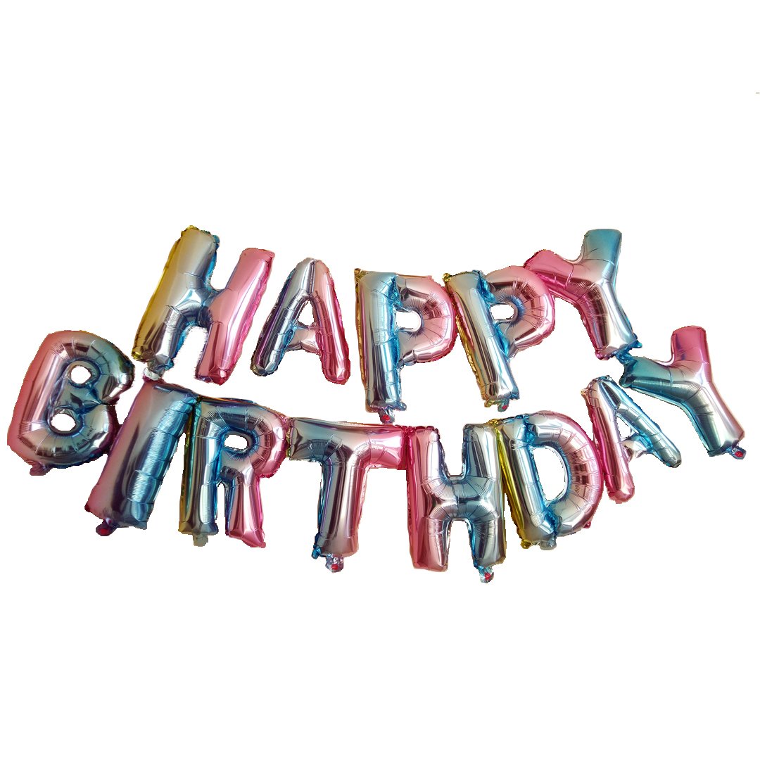 Happy Birthday Foil Balloon