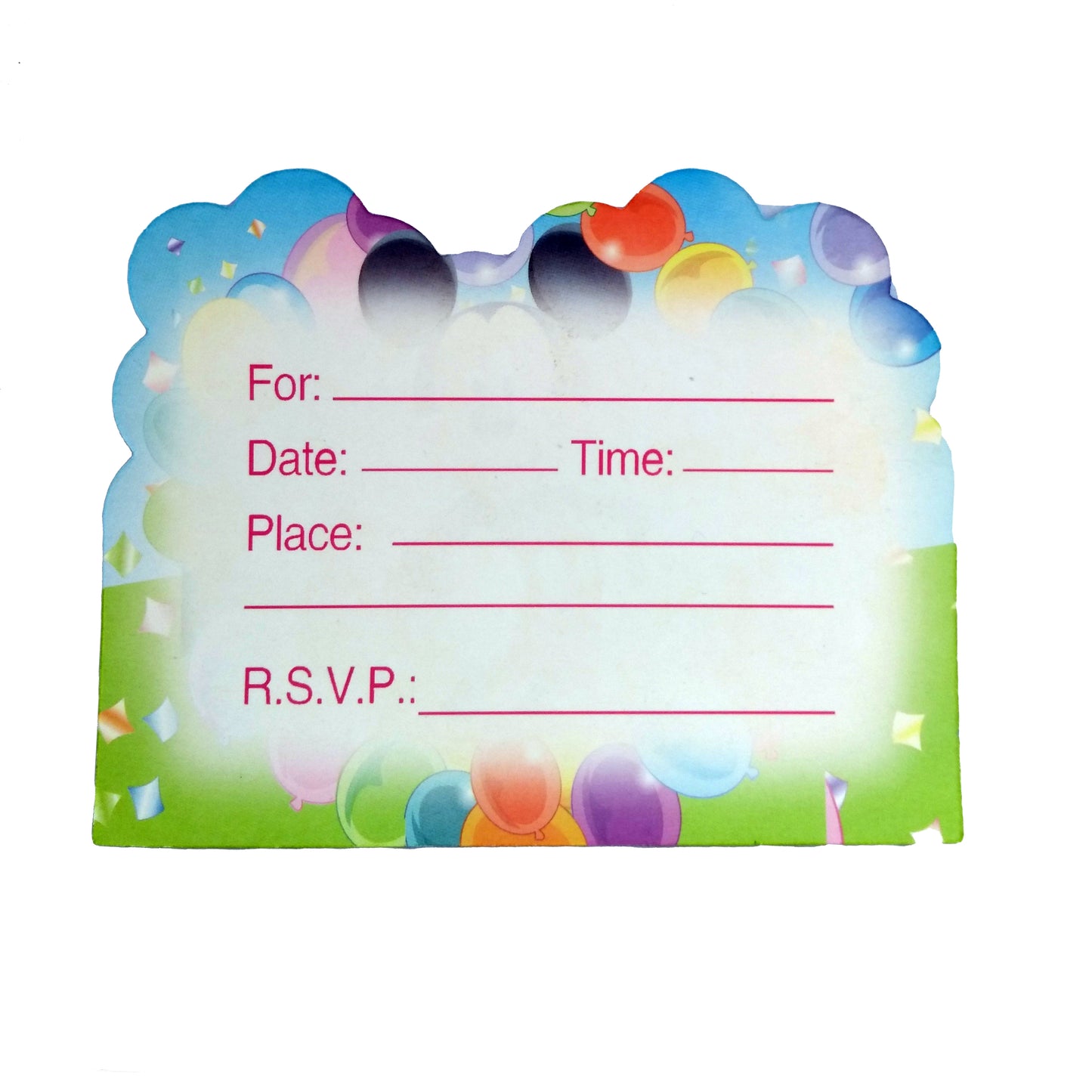 Mickey Mouse Themed Invites