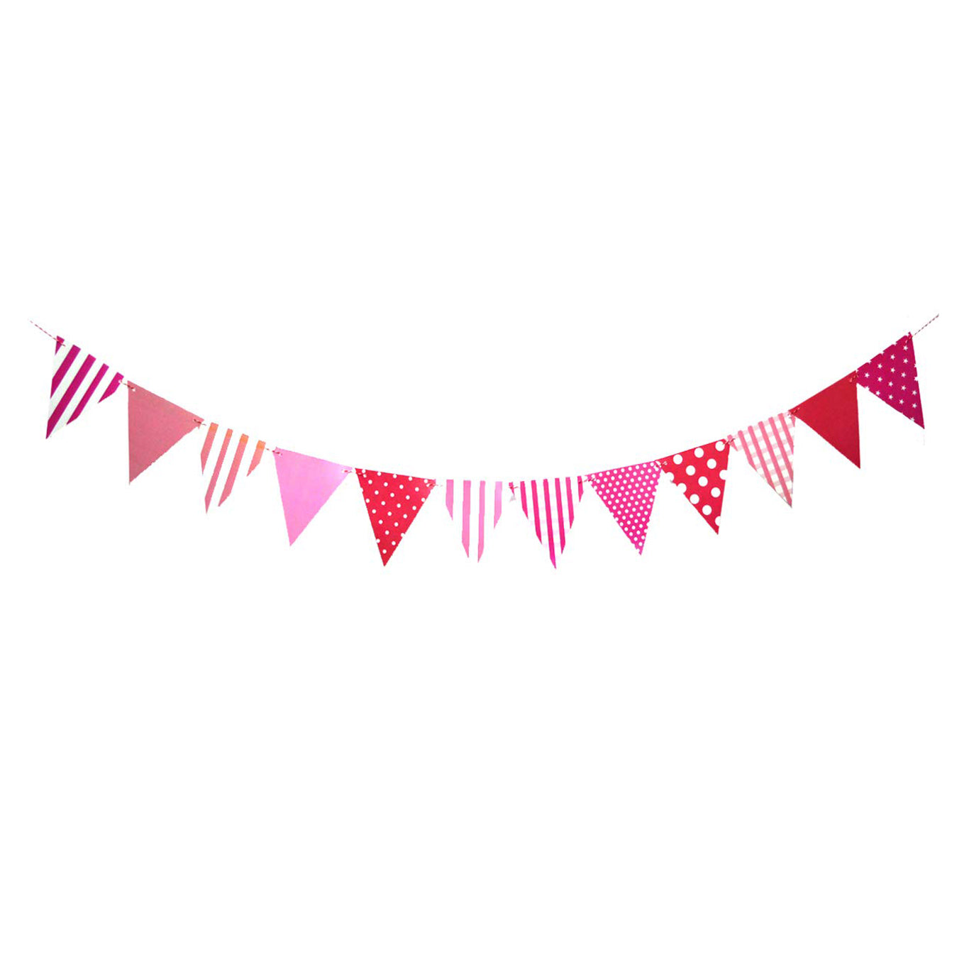 Pink Decoration Flags