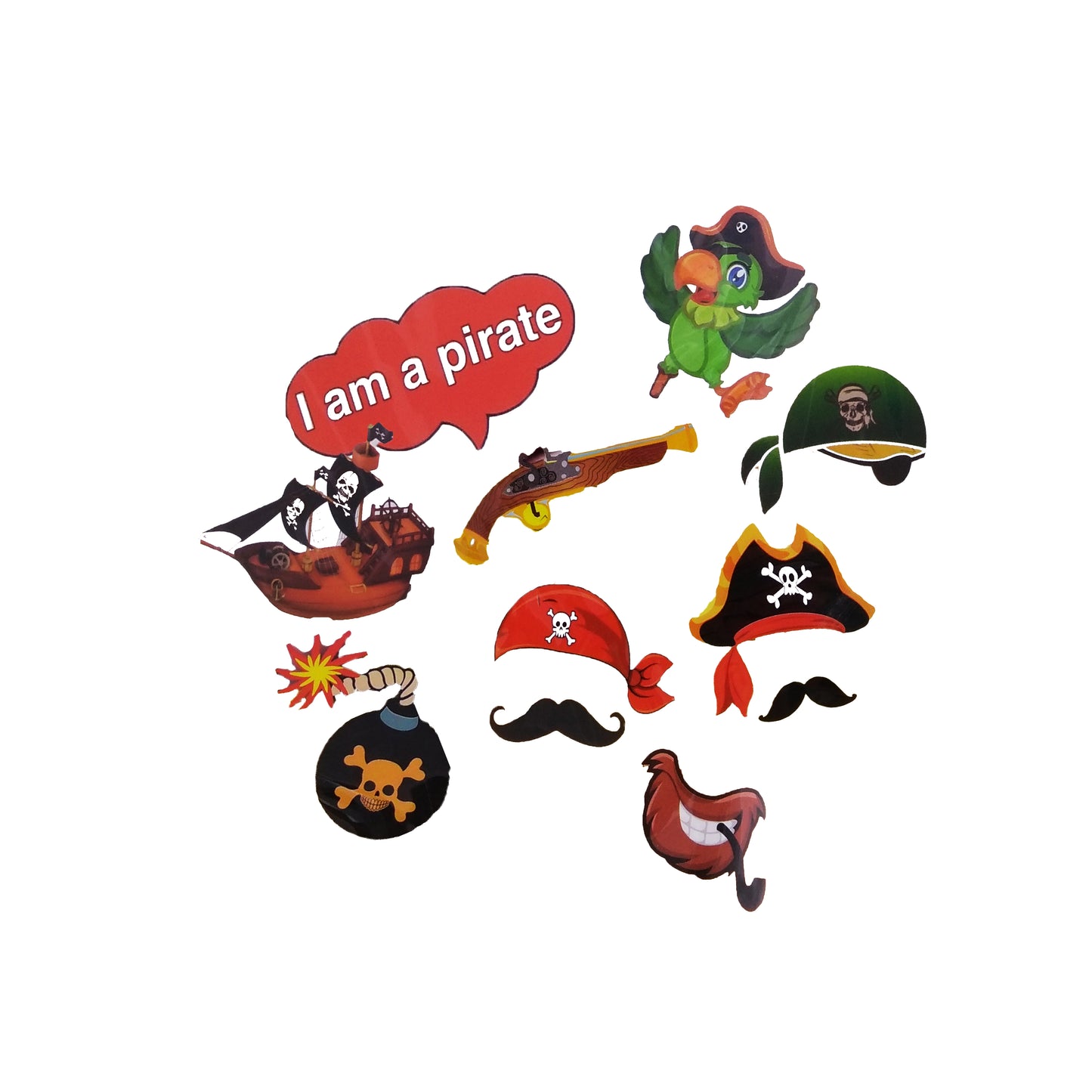 Pirate Photo Props
