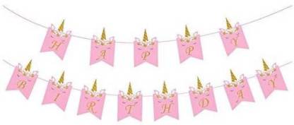 Unicorn Birthday Banner