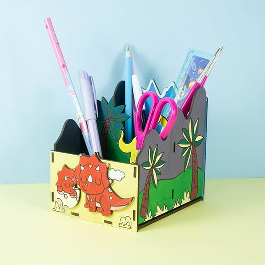 Tot Tales DIY Dino Pen Stand Kit