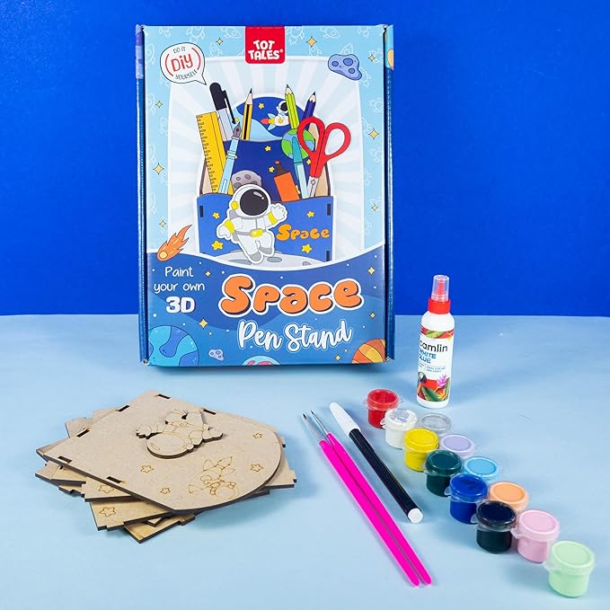 Tot Tales DIY Astronaut Pen Stand Kit