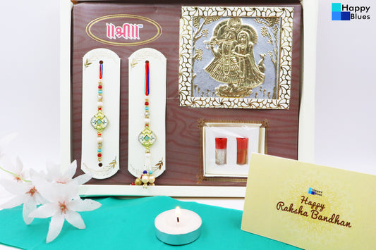 Bhai - Bhabhi Rakhi Set