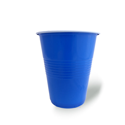 Blue Plastic Glass