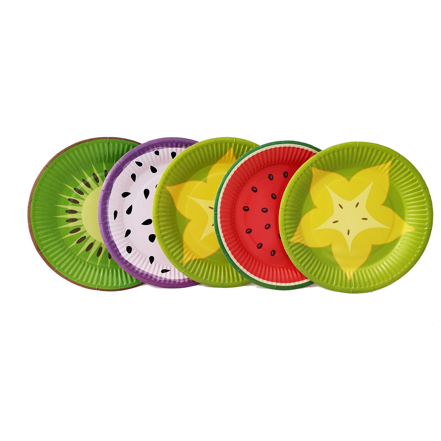 Fruits Themed Disposable Plates