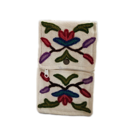 Kashmiri Embroidery Mobile Sling Bag