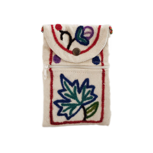 Kashmiri Embroidery Sling Pouch